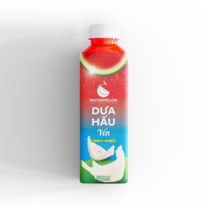 Melon mixed with bird's nest water